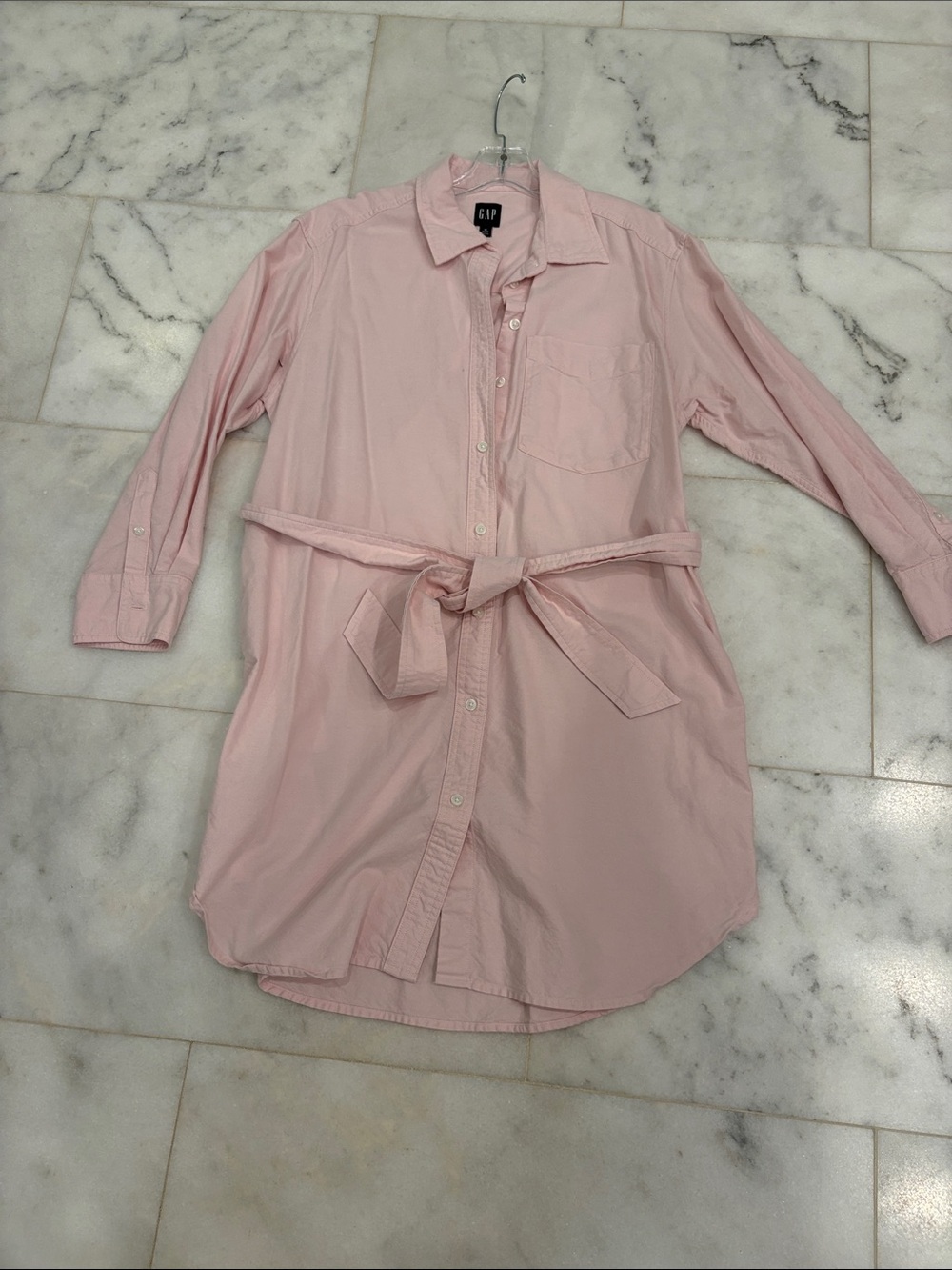 GAP Pink Button-Up Shirt
